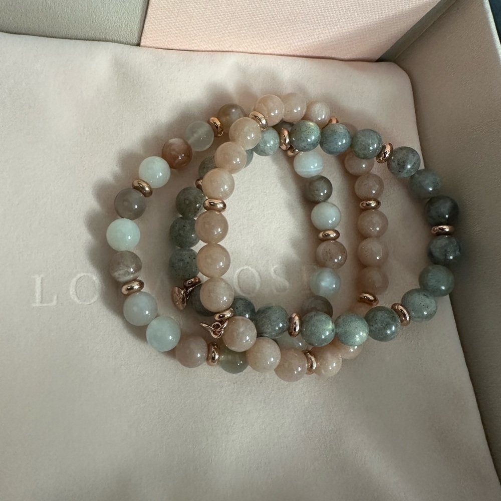 Lola Rose bracelets. New in original packaging.